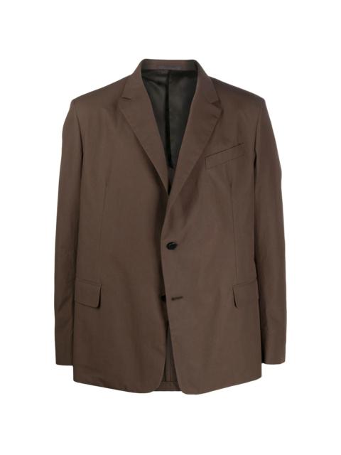 single-breasted blazer