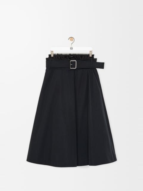 Loewe Skirt in technical cotton shell