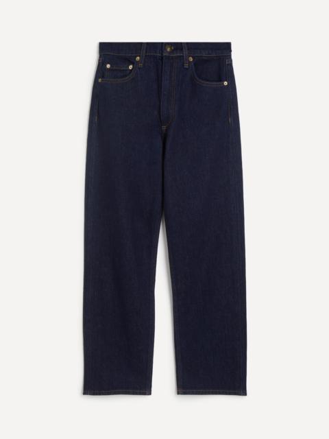 Harlow Straight-Leg Jeans in Dark Rinse