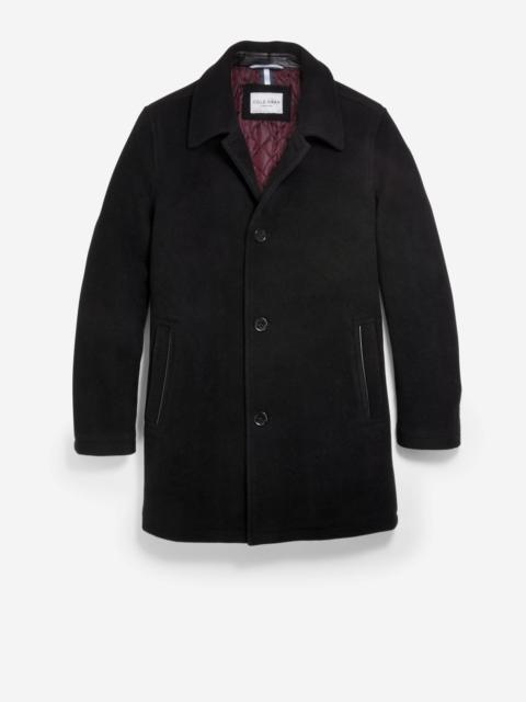COLE HAAN Men's Wool-Blend Car Coat
