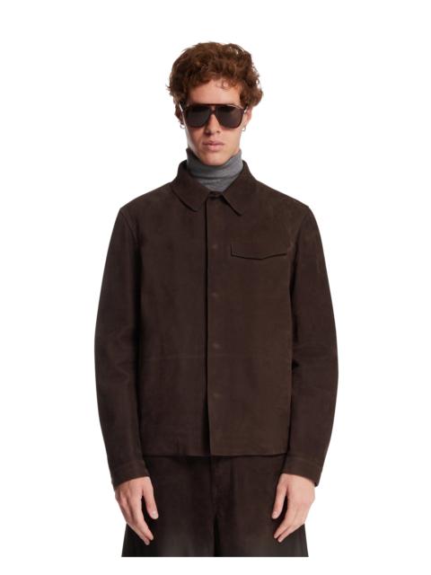 TOM FORD Brown Suede Jacket