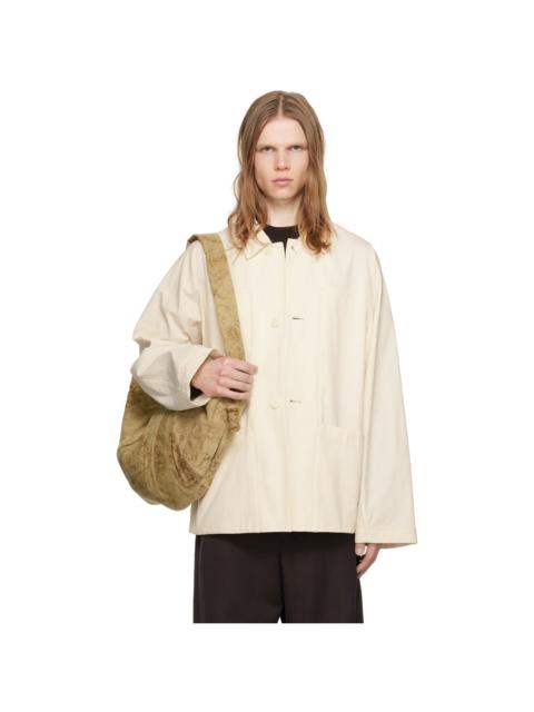 Lemaire Off-White Single Breasted Jacket
