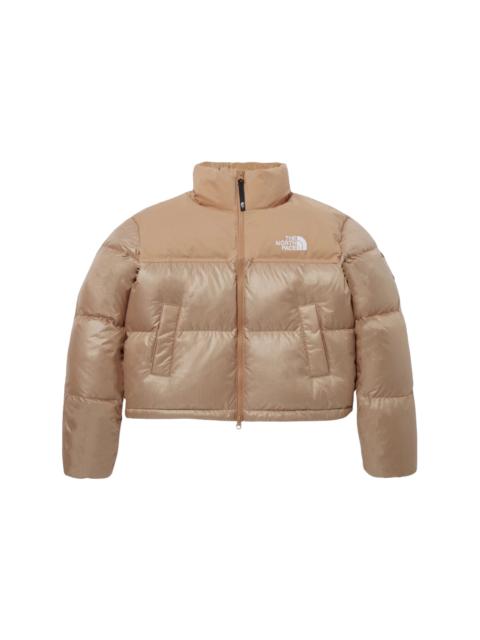 The North Face (WMNS) The North Face White Label Novelty Nuptse Down Jacket Asia Sizing 'Beige Brown' NJ1DP85N