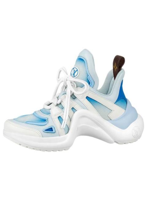 Louis Vuitton (WMNS) LOUIS VUITTON LV Archlight Sneakers 'White Blue' 1A9RV9