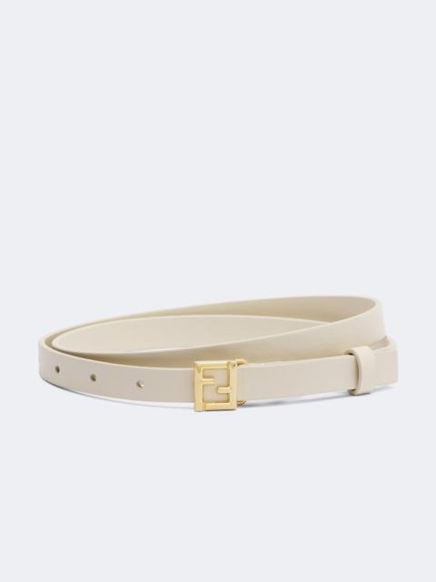 FENDI FF leather belt