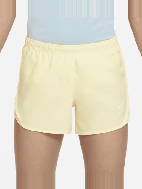 Nike Dri‑Fit Tempo Running Shorts GS "Citron Tint White" 848196 821
