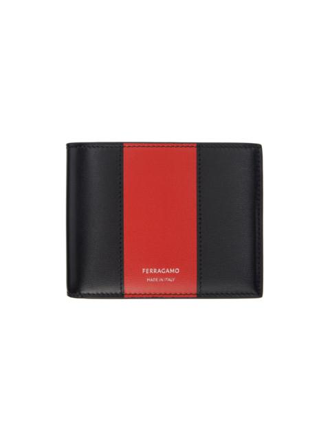 Red & Black Bicolor Wallet