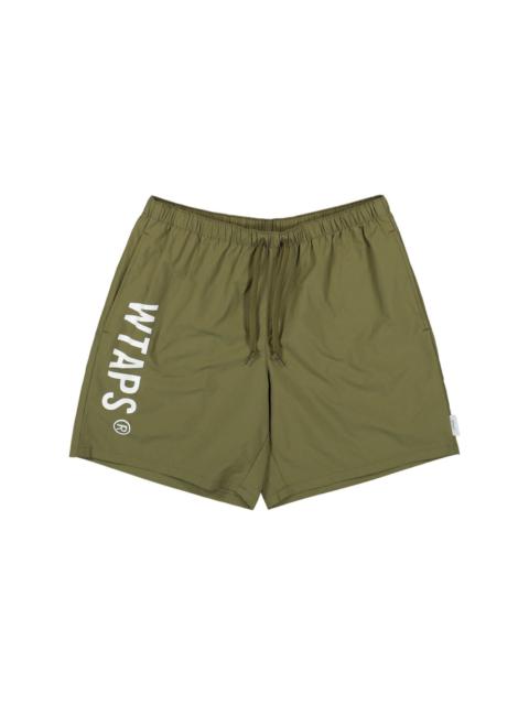 WTAPS Seagull 01 embroidered track shorts | REVERSIBLE