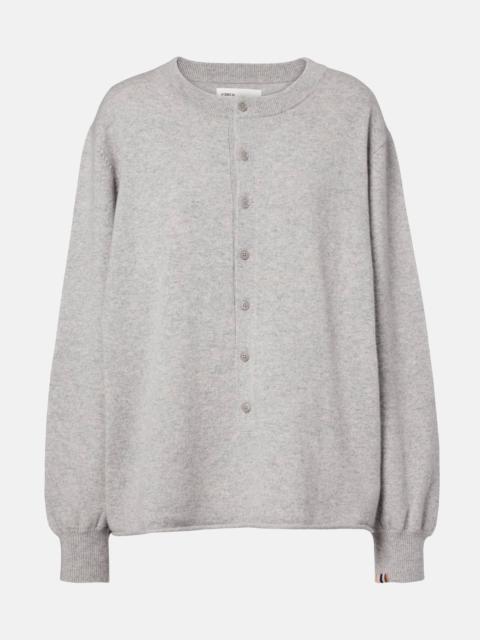 extreme cashmere N°280 Bi cashmere-blend sweater