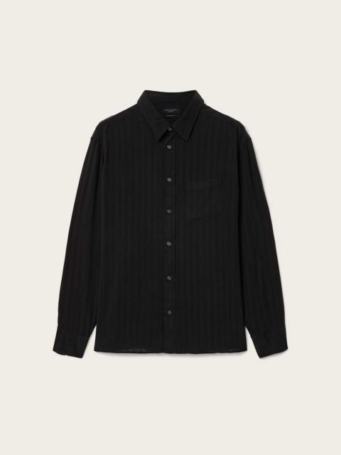 ALLSAINTS CARLYLE LONG SLEEVE OVERSIZED SHIRT