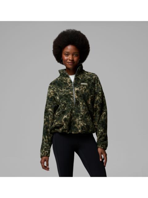 Columbia Women's Timber Meadow MTR Printed Fleece Half Zip