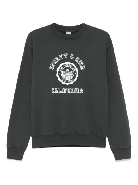 Sporty & Rich Cotton Sweatshirt