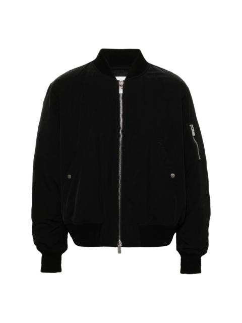 ジャケット BURBERRY EMBROIDERED POLYESTER BLEND BOMBER JACKET Burberry Embroidered Polyester Blend Bomber Jacket – LOZURI®