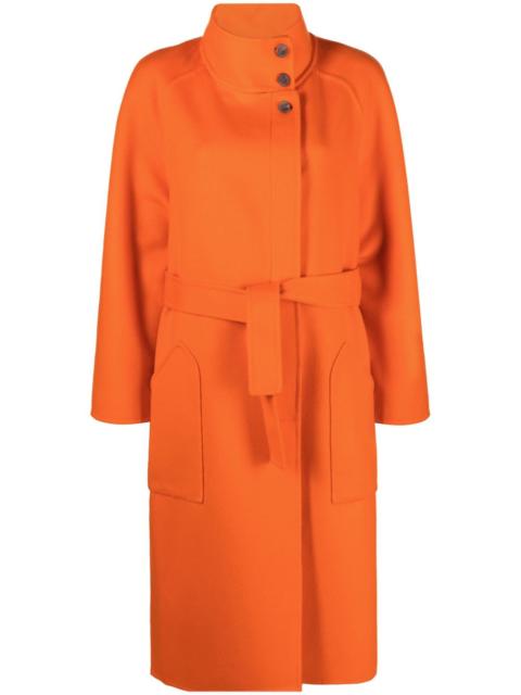 FABIANA FILIPPI belted single-breasted coat