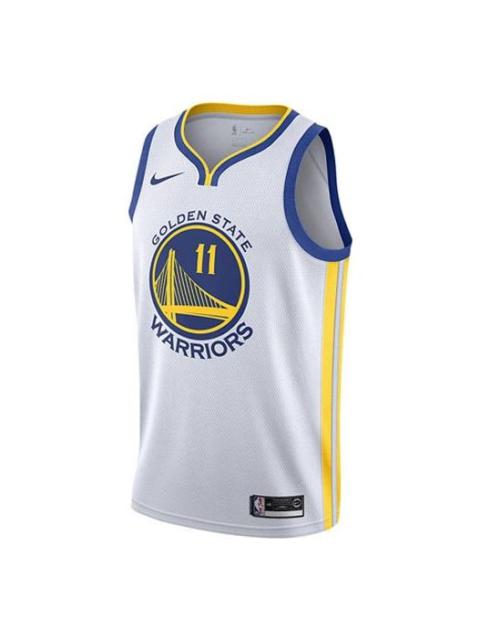 Nike Nike NBA Golden State Warriors SW Fan Edition 19-20 Season 11 Sports Basketball Jersey White AV4945-