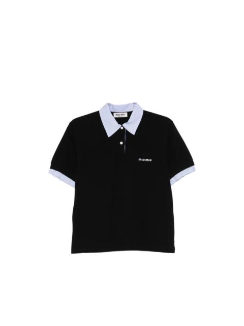 Miu Miu PIQUET COTTON POLO