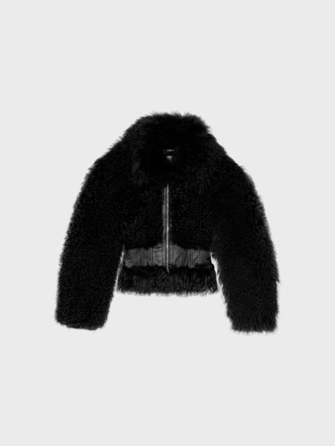 Blumarine SHEARLING BOMBER