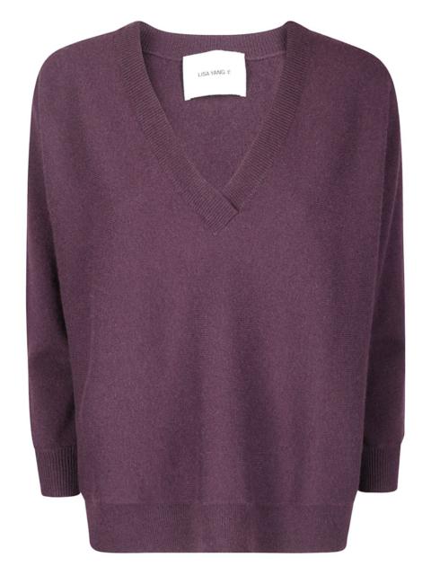 LISA YANG Kenny V-neck cashmere sweater