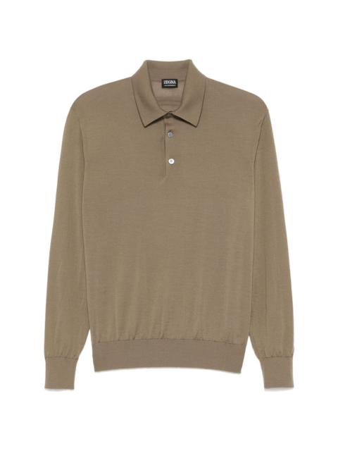 ZEGNA wool polo shirt
