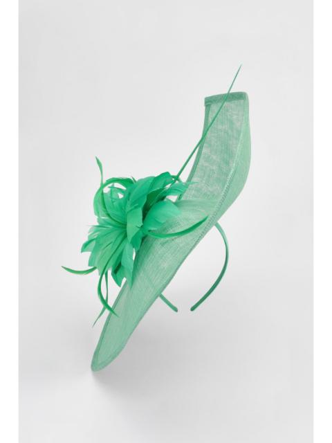 KAREN MILLEN Feather & Quill Disc Fascinator