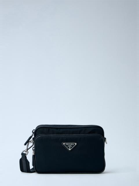 Prada Re-Nylon and Saffiano Leather Crossbody Bag