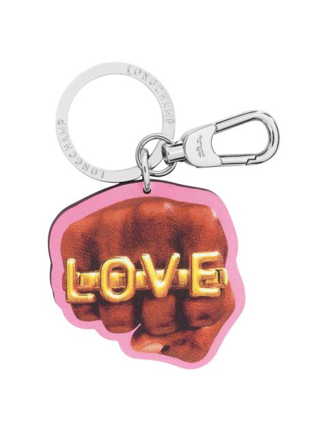 Longchamp Longchamp x ToiletPaper Key rings Pink - Leather