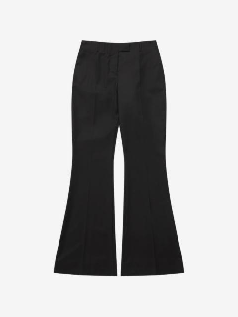 Matières Fécales flared wool trousers