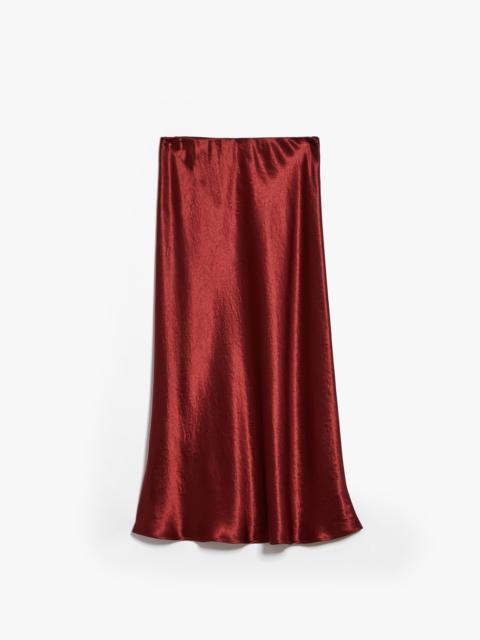 Max Mara ALESSIO Satin skirt