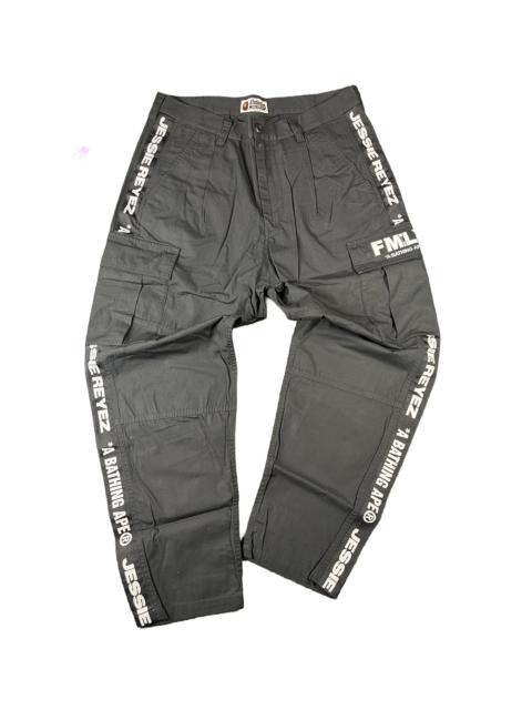 A BATHING APE® Bape X Jessie Reyez 6 Pocket Cargo Pants "Black" BAPE068