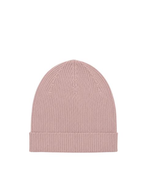 Rick Owens ribbed-knit beanie hat
