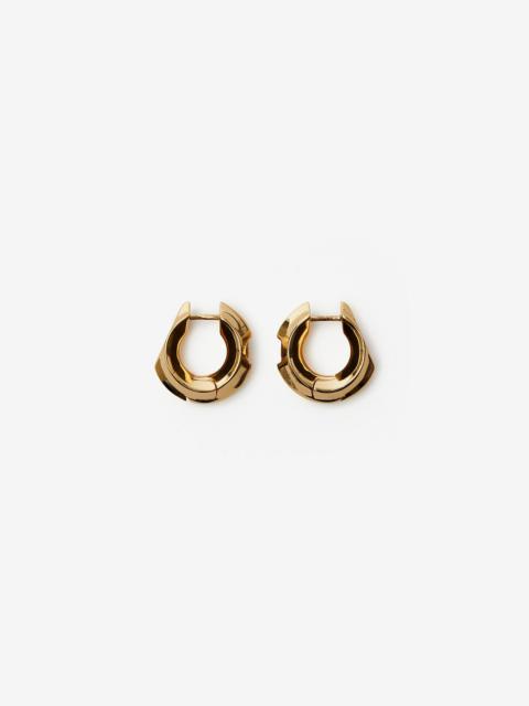 Gold-plated Hollow Earrings