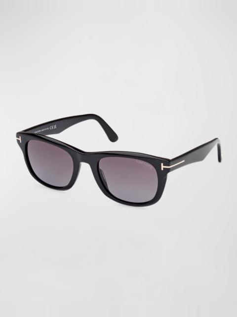 TOM FORD Men's Kendal Square Acetate Sunglasses