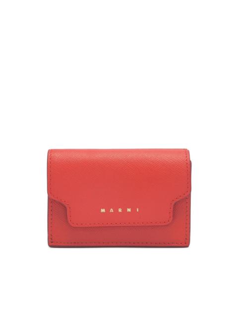 logo-print wallet