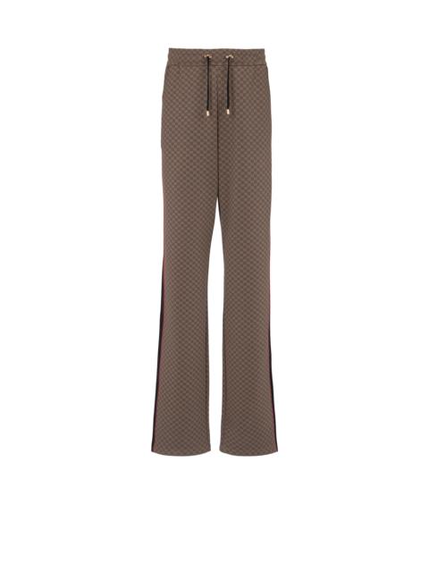 Balmain Casual mini monogrammed trousers