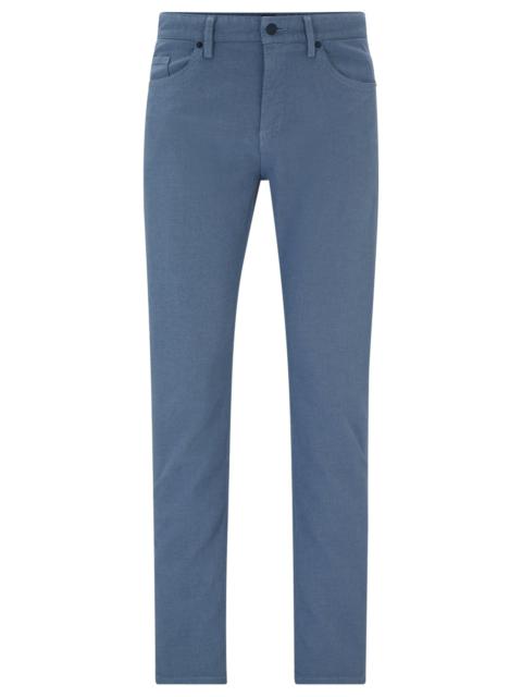 BOSS SLIM-FIT JEANS IN TWO-TONE STRETCH DENIM
