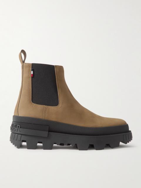 Moncler Suede Chelsea Boots