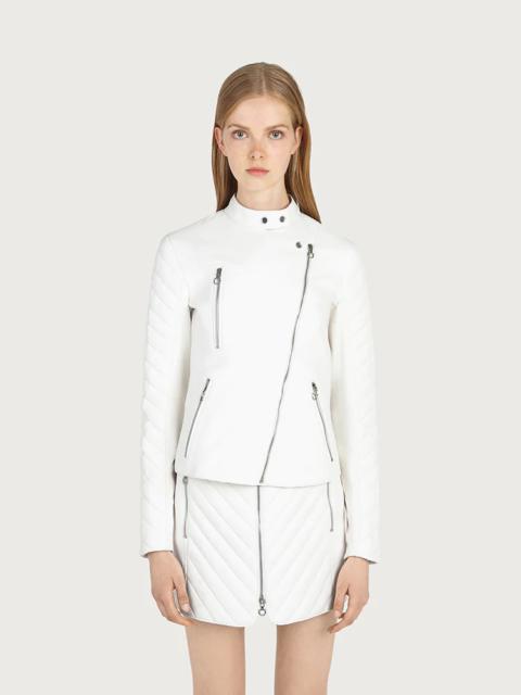 FERRAGAMO NAPPA BIKER JACKET