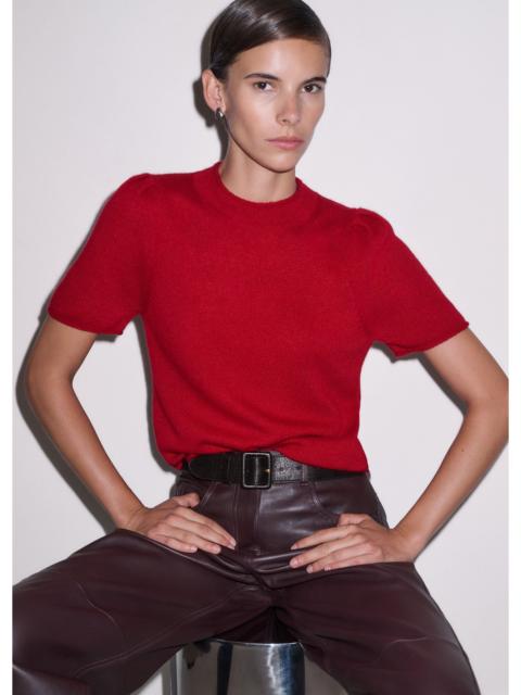ME+EM Pouf Sleeve Knit Tee
