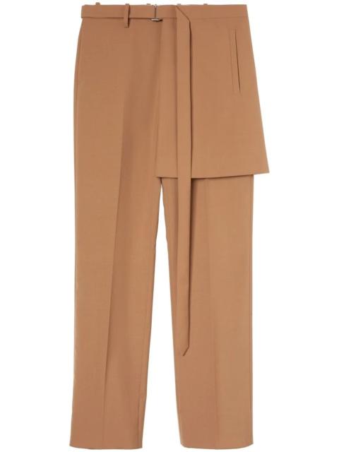 Off-White apron-detail tailored trousers