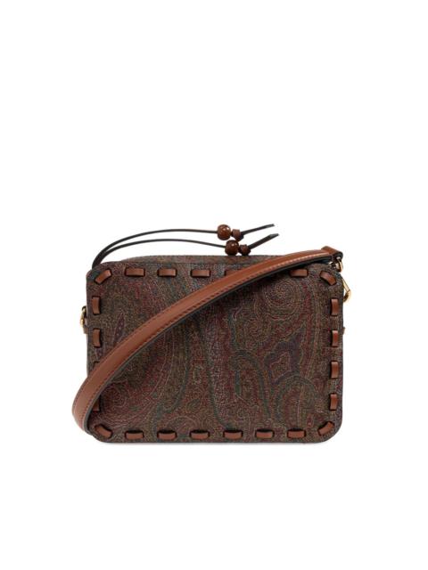 Etro paisley-pattern stitched tote bag