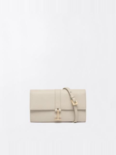 TOM FORD GRAIN LEATHER KARA WALLET ON STRAP