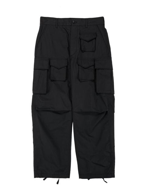 Engineered Garments FA Pant Black Lt.Weight Nyco Poplin