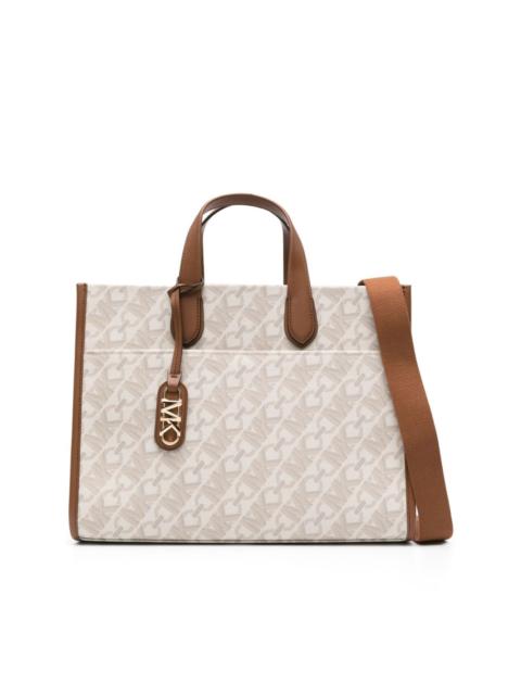 MICHAEL KORS monogram-print canvas tote bag