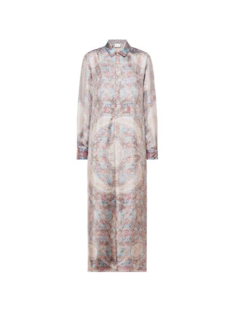 Pierre-Louis Mascia Aloe floral-print maxi dress