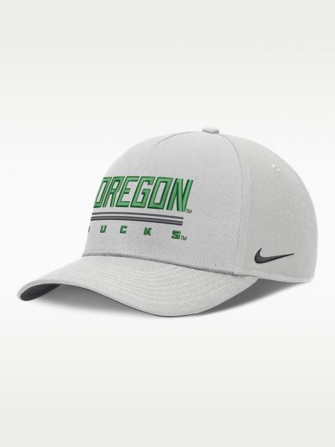 Nike Oregon Sideline Practice Rise Men's Nike Dri-FIT College Adjustable Hat