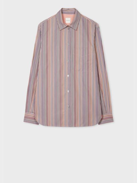 Paul Smith Women's 'Signature Stripe' Cotton Shirt