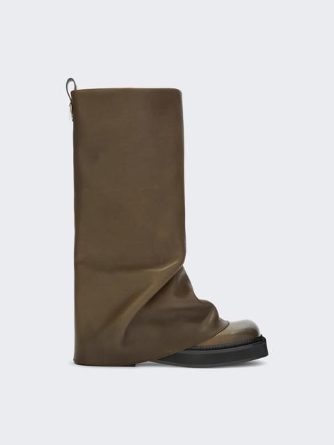 THE ATTICO Robin Boot Faded Green