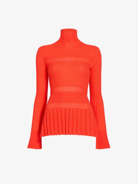 Proenza Schouler Rosario Top in Textured Merino Wool