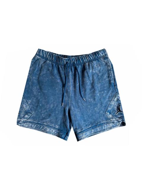 Jordan Nike Air Jordan Essentials Diamond Vintage Washed Fleece Shorts Blue