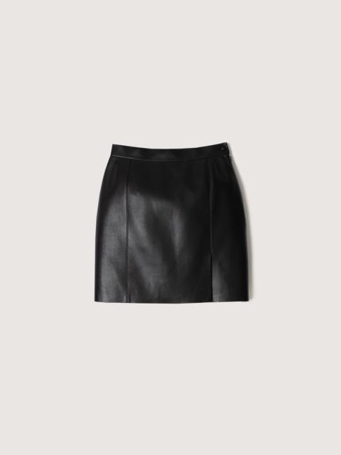 Nanushka Regenerated Leather Mini Skirt